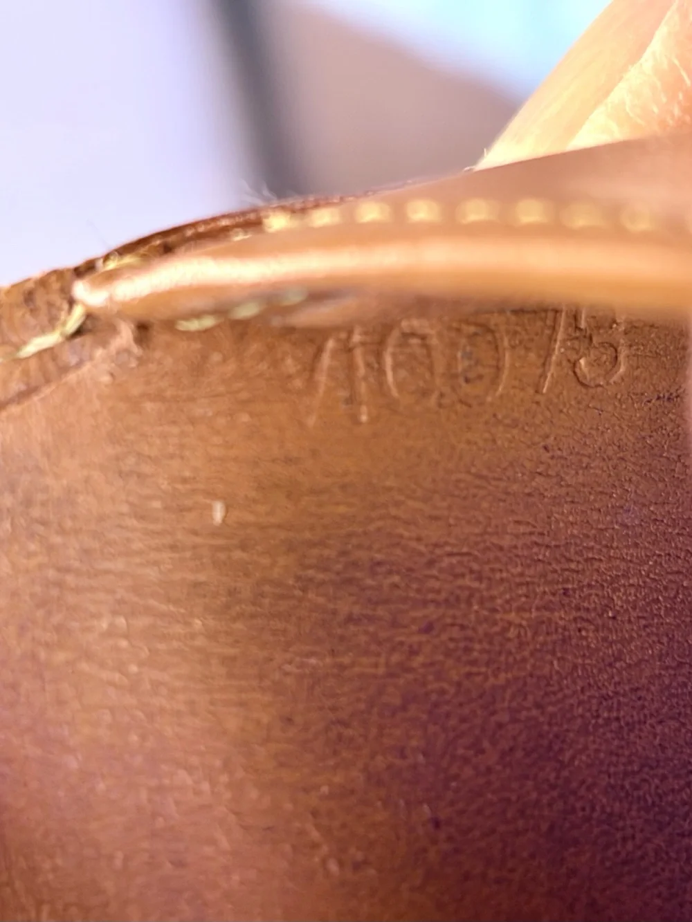 Louis Vuitton Smooth Leather Wallet Authentic 2003 Date-code France